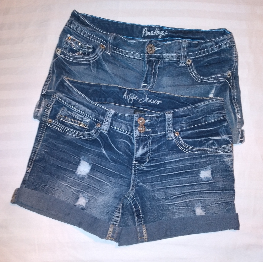 Distressed Shorts